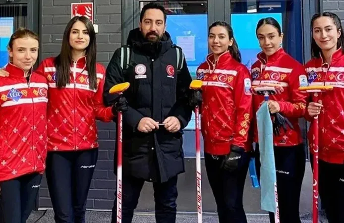 Milli Curling Takımı’ndan Avrupa Şampiyonası’na galibiyetli başlangıç