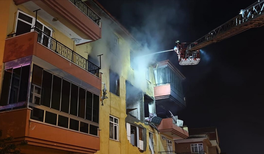 Konya'da doğal gaz patlaması: 1'i ağır 12 yaralı