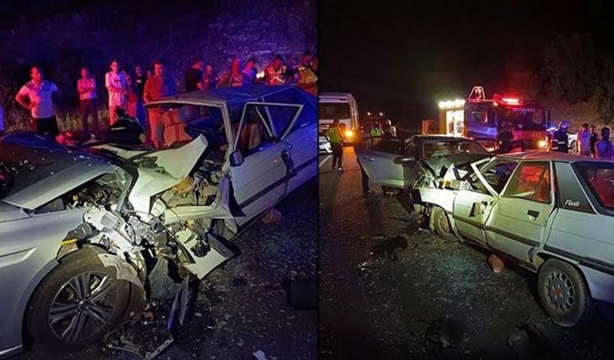 Isparta’da otomobiller çarpıştı