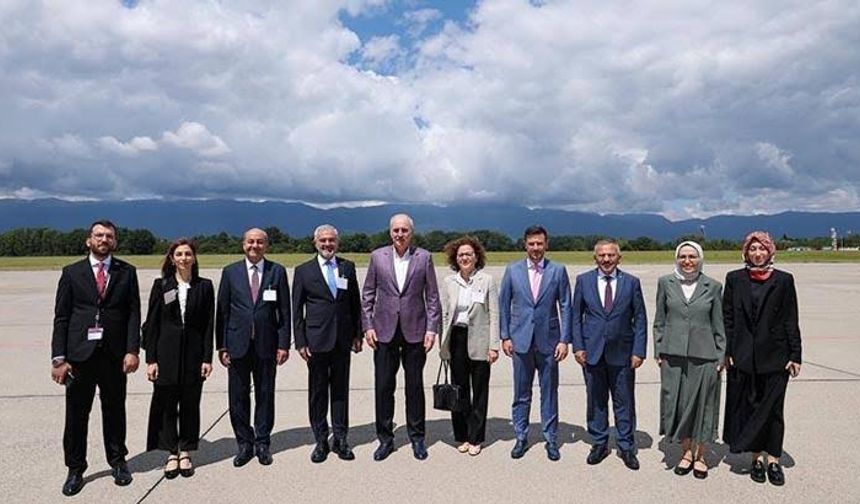 TBMM Başkanı Kurtulmuş, İsviçre'de