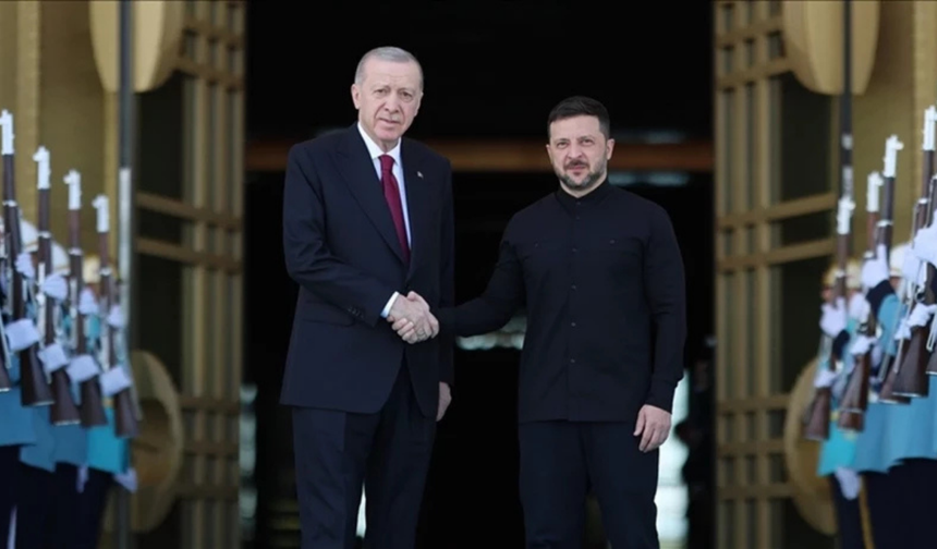 Cumhurbaşkanı Erdoğan, Zelenski ile görüştü