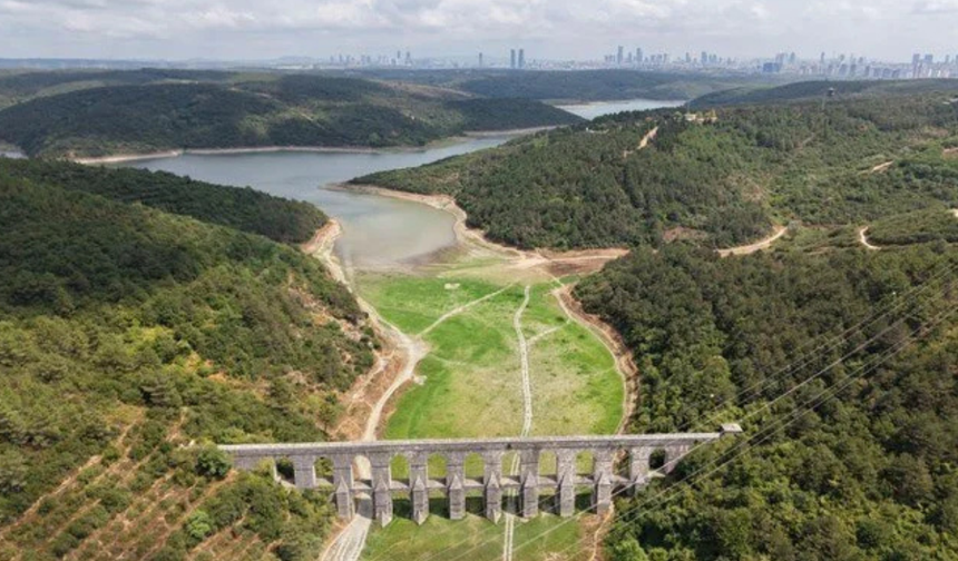İstanbul barajlarında doluluk oranı iki haftada yüzde 5,3 geriledi