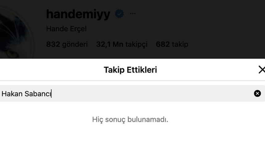 Hande Erçel ve Hakan Sabancı'dan Instagram’da birbirlerine veda vakti