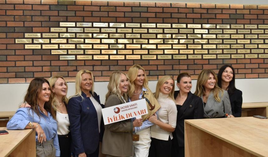 İzmirli kadınlar imeceyle anaokulu kurdu: Bir tuğla da sen koy çağrısı