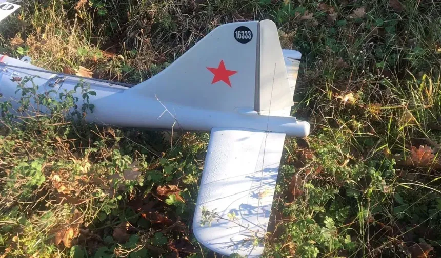 Kocaeli’de kırsal alana İHA düştü