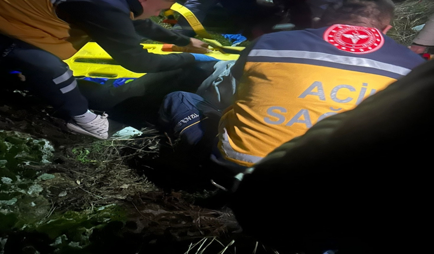 Ihlara Vadisi'nde 50 metre yükseklikten düşen kadın yaralandı