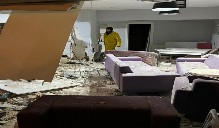 Serdivan’daki kız yurdunda mutfak patladı: 35 öğrenci otellere yerleştirildi