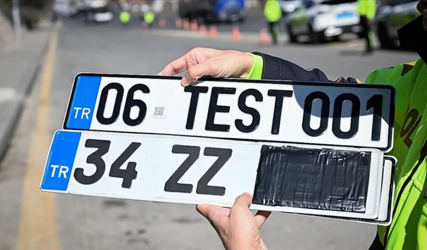 Sahte plakaya ağır yaptırım: 1 Nisan’dan itibaren 140 bin TL ceza