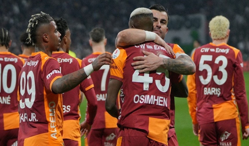 Galatasaray, Beşiktaş derbisinden 3 puanla çıktı