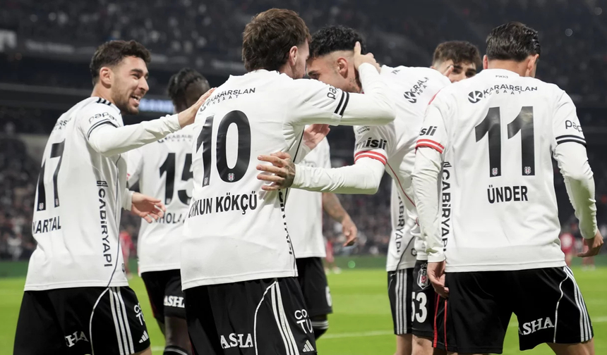 Beşiktaş, Antalyaspor’u 4 golle geçti