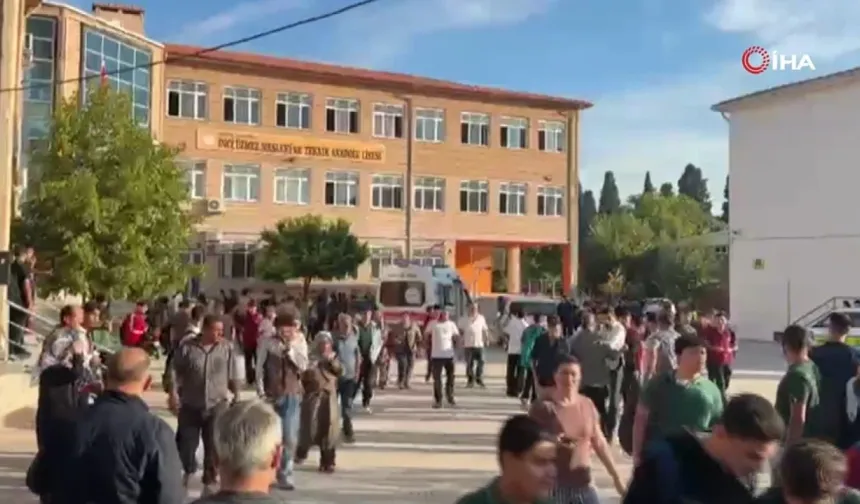 Manisa’da okul çevresinde silahlı saldırı: 11 öğrenci yaralandı