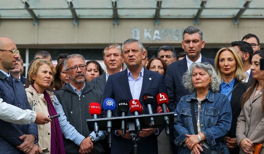 10 Ekim davasında Özgür Özel'den kamu görevlileri vurgusu
