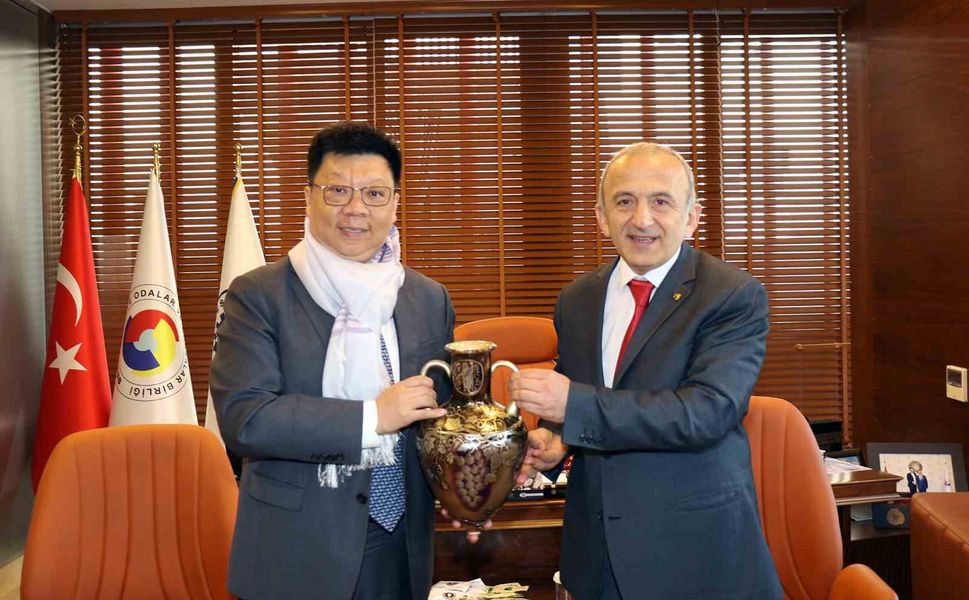 Çin Başkonsolosundan Manisa TSO’ya ziyaret