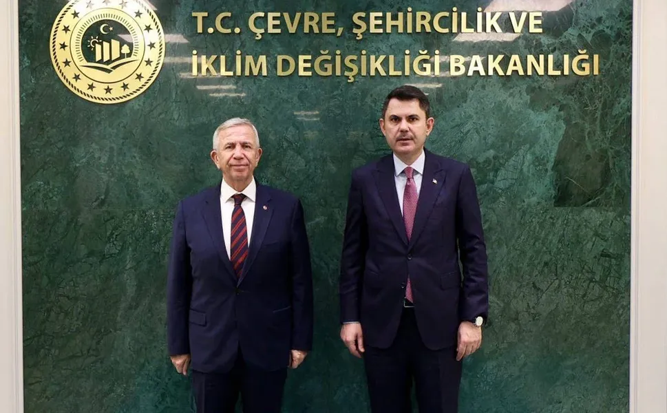 Mansur Yavaş ile Murat Kurum’dan Ankara gündemi üzerine görüşme
