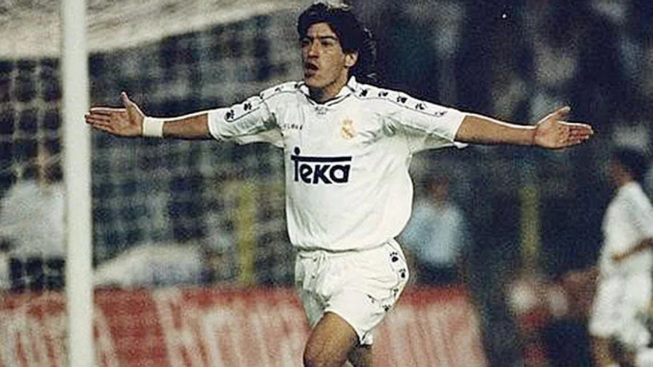 Ivan Zamorano Real Madrid