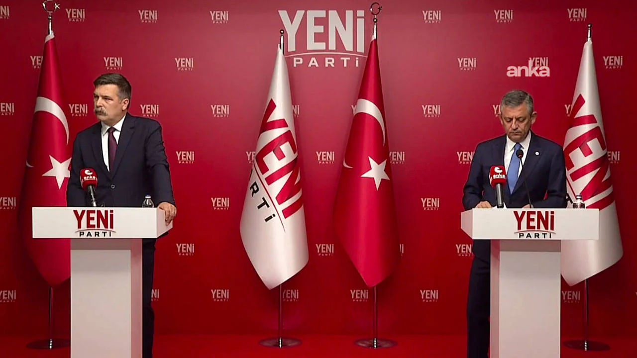 Özgür Özel ve Erkan Baş’tan ortak açıklama: Gündemde fon iddiaları ve Cemil Tugay vardı